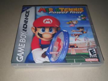 Mario Tennis Power Tour Game Boy Advance GBA Game Case beschikbaar voor biedingen