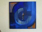 Schilderij - Collage Buddha - Boeddha, Oorspronkelijke maker, Nieuw, Ophalen of Verzenden, Schilderij