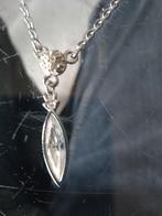 Echt zilver, Sieraden, Tassen en Uiterlijk, Kettingen, Ophalen of Verzenden, Zo goed als nieuw, Zilver, Zilver