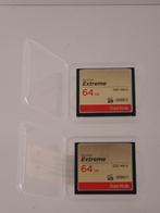 CF Compact flash 64gb Sandisk Extreme 120 mb/s, Sandisk Extreme, Ophalen of Verzenden, Zo goed als nieuw, Compact Flash (CF)