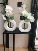 Nieuw 2x leuke orchideen in vaas, Ophalen of Verzenden, Nieuw