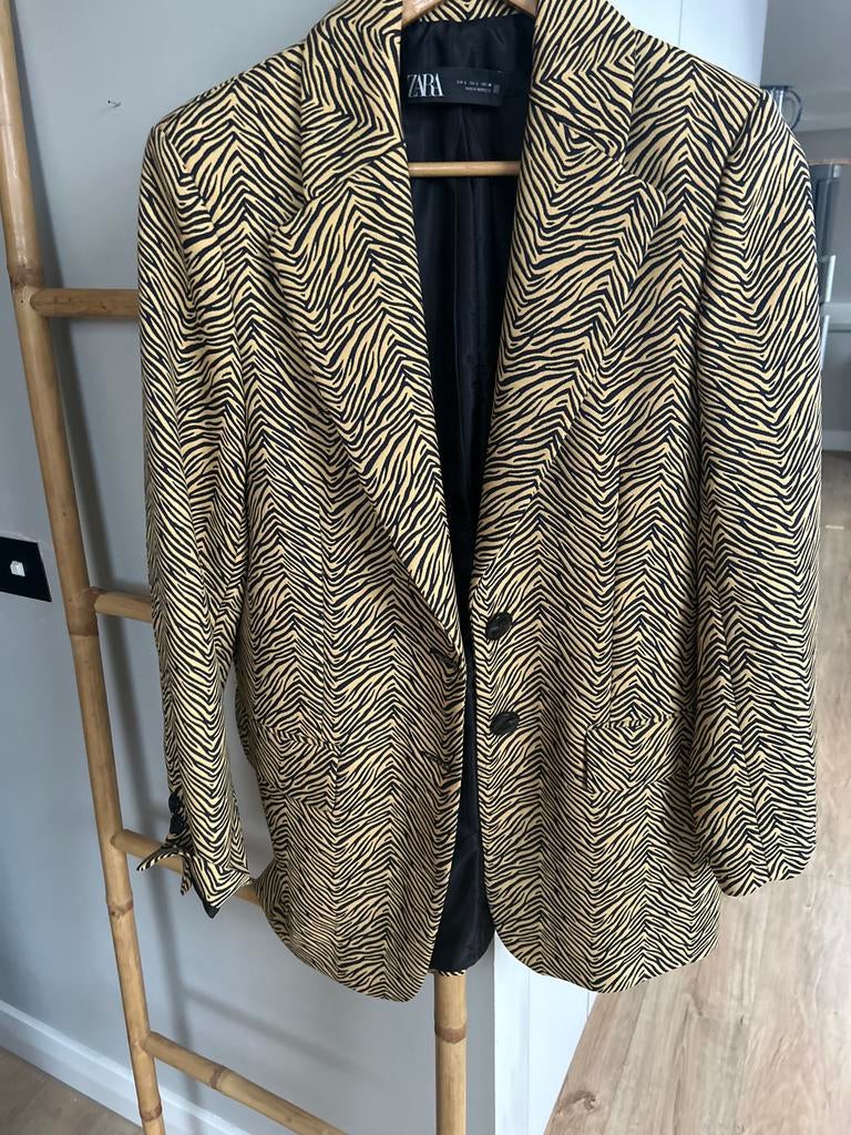Zebra dames Blazer ZARA - Maat L - Nieuw!, Ophalen of Verzenden, Nieuw, Overige maten, Overige kleuren