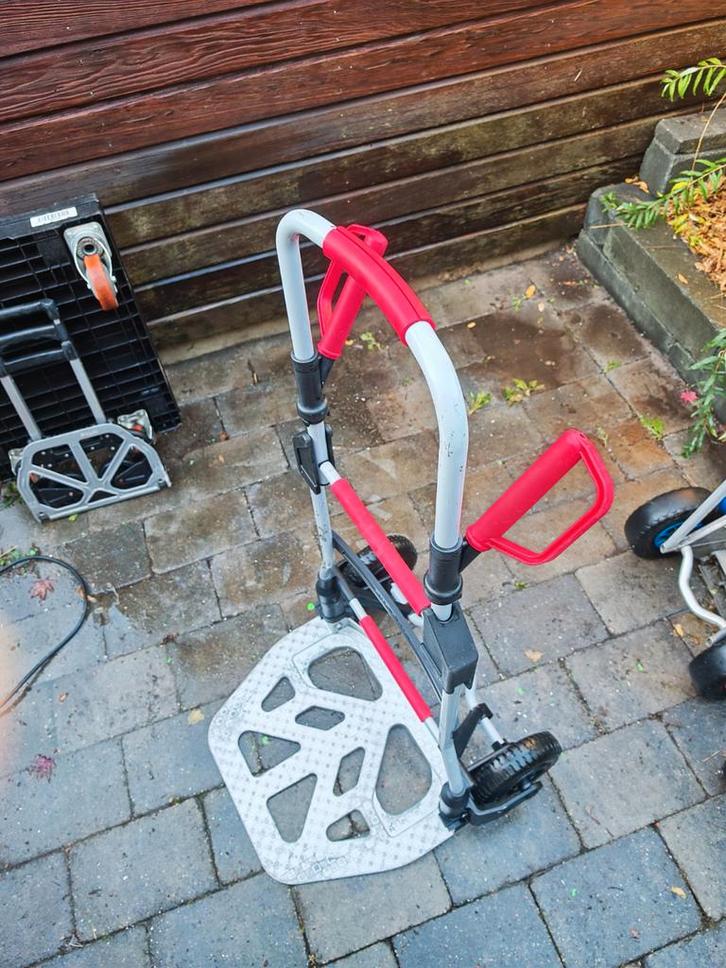 Handige inklapbare transportkar. Grote inklapbare steekwagen, Doe-het-zelf en Verbouw, Transportwagens, Ophalen