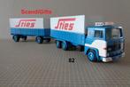 tekno scania 141 sties code 3, Hobby en Vrije tijd, Modelauto's | 1:50, Ophalen of Verzenden, Zo goed als nieuw, Bus of Vrachtwagen