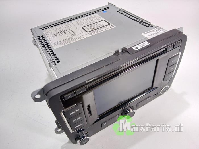 Navigatie Display van een Skoda Octavia, Auto-onderdelen, Elektronica en Kabels, Skoda, Gebruikt, 6 maanden garantie, 12 maanden garantie