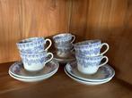 Geranium lila kop en schotels, Antiek en Kunst, Antiek | Servies los, Ophalen of Verzenden