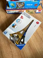 Puzzel 3D eiffeltoren van Ravensburger, Ophalen of Verzenden, Minder dan 500 stukjes, Zo goed als nieuw, Rubik's of 3D-puzzel