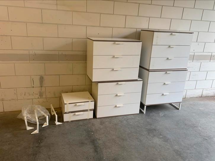 6x ladekast, Huis en Inrichting, Kasten | Ladekasten, Zo goed als nieuw, Minder dan 100 cm, Minder dan 50 cm, 25 tot 50 cm, Ophalen