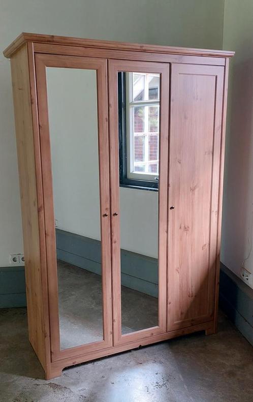 Kledingkast Aspelund Ikea spiegel legkast hangkast, Huis en Inrichting, Kasten | Kledingkasten, Gebruikt, 150 tot 200 cm, 100 tot 150 cm