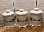 Boerenbont voorraadbussen Koffie, Suiker, Thee, Huis en Inrichting, Keuken | Servies, Ophalen, Overige typen, Zo goed als nieuw
