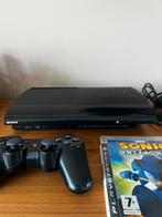PS3 super slim + controller + 1 spel, Spelcomputers en Games, Spelcomputers | Sony PlayStation 3, Met games, Super Slim, Ophalen of Verzenden