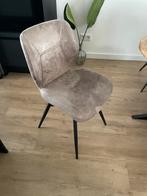 Saverna stoelen microvezel, Huis en Inrichting, Ophalen, Zo goed als nieuw, Grijs, Vijf, Zes of meer stoelen