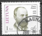 Litouwen: Mi. 725 uit 2000, Postzegels en Munten, Postzegels | Europa | Overig, Ophalen of Verzenden, Overige landen, Gestempeld