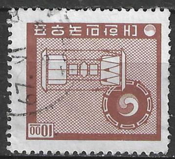 Zuid-Korea 1975 - Yvert 264 - Changgo - 100 h. (ST) beschikbaar voor biedingen