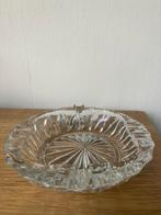 Mooie vintage ronde asbak van persglas (France) doorsnede 15, Ophalen of Verzenden