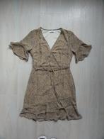 By Clara Paris zomer jurk beige zand zwart maat S, Maat 38/40 (M), Beige, Ophalen of Verzenden, By Clara Paris