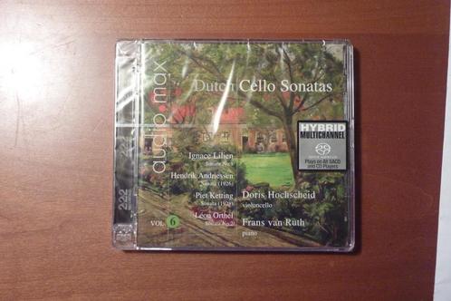 Dutch Sonatas For Violoncello And Piano Vol. 6 SACD NIEUW, Cd's en Dvd's, Cd's | Klassiek, Nieuw in verpakking, Ophalen of Verzenden