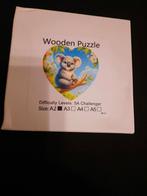 Houten puzzel koala, Ophalen, Minder dan 500 stukjes, Zo goed als nieuw, Legpuzzel