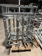 Rek voor halter stangen en schijven bodypump, Sport en Fitness, Ophalen, Gebruikt, Halterstangen, Stangen