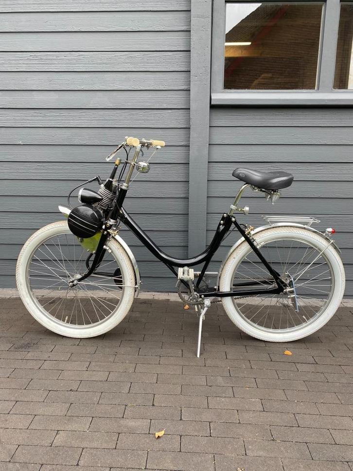 Solex Zwanenhals 24 inch ( Custom ), Fietsen en Brommers, Brommers | Solex, Gebruikt, Overige modellen, Maximaal 45 km/u, Ophalen