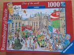 Ravensburger puzzel Fleroux London - Legpuzzel - 1000 stukje, Ophalen of Verzenden, 500 t/m 1500 stukjes, Zo goed als nieuw, Legpuzzel