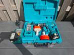 Makita boormachine met 4 accu's, Ophalen of Verzenden, Zo goed als nieuw, 600 watt of meer, Boormachine