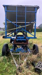 Kunstmest bak kunstmestwagen, Ophalen, Kunstmest