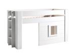 Vipack Noah Halfhoogslaper - Wit - 90x200, Ophalen of Verzenden, Zo goed als nieuw, Halfhoogslaper
