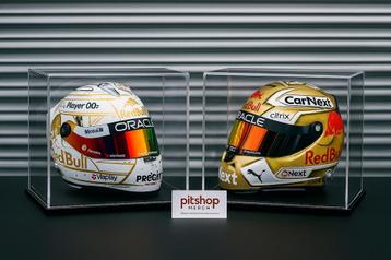 F1 acryl box voor 1:2 helmen beschikbaar voor biedingen
