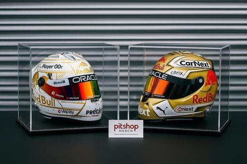F1 acryl box voor 1:2 helmen, Verzamelen, Automerken, Motoren en Formule 1, Zo goed als nieuw, Formule 1, Ophalen of Verzenden