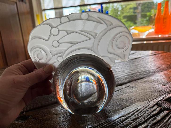 Willem van Oijen 'Reflectie van Emoties' Glasobject, Antiek en Kunst, Antiek | Glas en Kristal, Ophalen