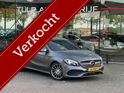Mercedes A-klasse 180 Prestige AMG Automaat 2016 Leder/Alcan, Auto's, Mercedes-Benz, Bedrijf, Te koop, A-Klasse, ABS, Airbags