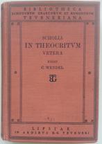 C. Wendel - Scholia In Theocriticum Vetera (uitgave uit 1914, Ophalen of Verzenden
