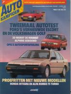 Autokampioen 7 1986 : Alfa Romeo 75 1.8 Turbo - VW Golf 1.3C, Gelezen, Ophalen of Verzenden, Autokampioen, Algemeen