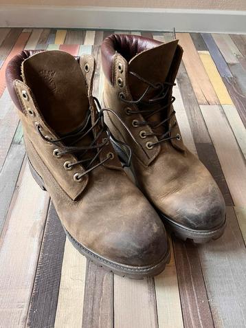  Te koop: Timberland Boots – Maat 43 – Donkerbruin Nubuck beschikbaar voor biedingen