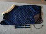 Showdeken Kentucky 160gr Navy, maat 130/183, Dieren en Toebehoren, Ophalen of Verzenden, Zo goed als nieuw, Deken