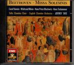 Beethoven: Missa Solemnis / Jeffrey Tate, Verzenden, Classicisme, Zo goed als nieuw, Vocaal