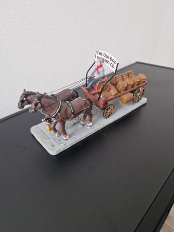 Lemax Paard en Wagen - The Old Dog Brewery beschikbaar voor biedingen