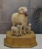 Oud Frans  Houten Stoffen Plateau. "Uit Aletta's tijd", Ophalen of Verzenden