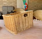 Fietsmand (bakkersmand) incl metalen drager, Ophalen, Gebruikt, Fietsmand