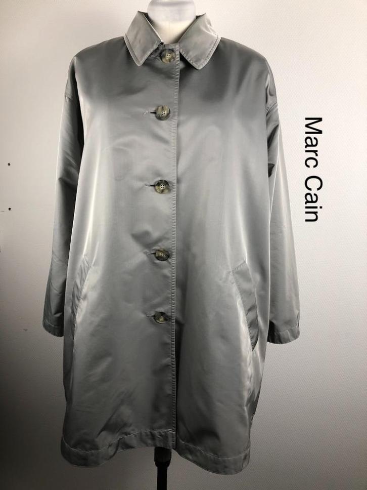Marc Cain Trenchcoat  (mt: 44) 27,7/7649, Kleding | Dames, Jassen | Zomer, Zo goed als nieuw, Maat 42/44 (L), Beige, Ophalen of Verzenden