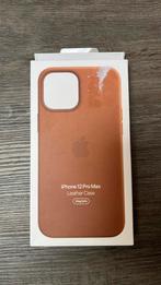 Apple Leather MagSafe Case iPhone 12 Pro Max Saddle Brown, Telecommunicatie, Mobiele telefoons | Hoesjes en Frontjes | Apple iPhone