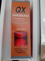 Nassau QX golfballen 9 stuks, Nieuw, Ophalen