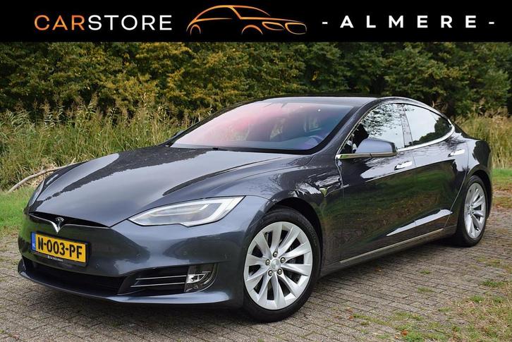 Tesla Model S 75D Base*Pano*Auto-Pilot*Nette Auto*178Dkm*201, Auto's, Tesla, Bedrijf, Te koop, Model S, 360° camera, 4x4, ABS