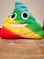 TE KOOP: kussen/knuffel gekleurde drol 30 cm hoog ZGAN, Ophalen of Verzenden, Zo goed als nieuw, Overige typen