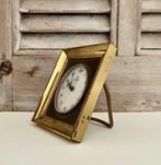 Uti Swiza mechanische wekker retro bureauklok, Ophalen of Verzenden, Gebruikt