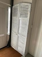 Robuuste Louvredeuren, Huis en Inrichting, Woonaccessoires | Kamerschermen, Ophalen, Gebruikt