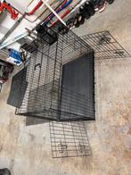 Hondenbench zwart XL, Dieren en Toebehoren, Ophalen, Zo goed als nieuw