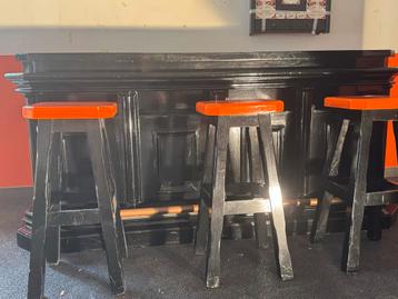 Zwart gelakte bar - Ideaal voor mancave! beschikbaar voor biedingen
