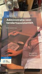 Maria de Vries - Administratie voor tandartsassistenten, Ophalen of Verzenden, Zo goed als nieuw, Maria de Vries; Elly Hogeveen